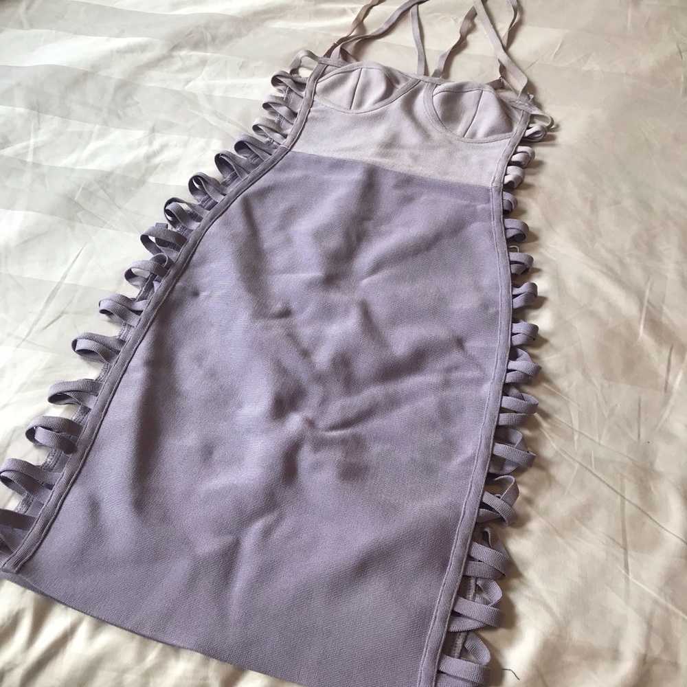 Elegant by Alice Risk dress in lilac